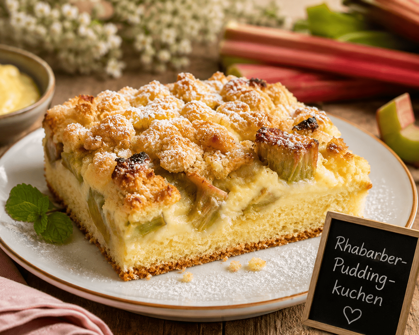 rhabarbaer pudding