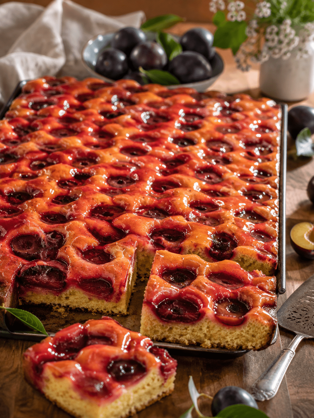 fluffiger pflaumenkuchen